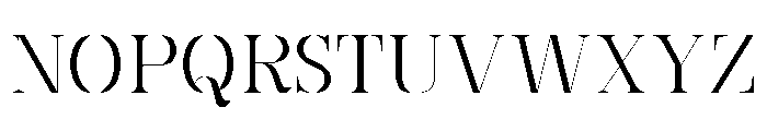 FC MAD Serif Fill Bold Font UPPERCASE