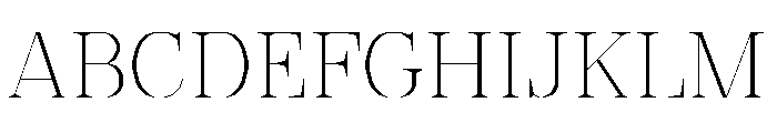 FC MAD Serif Fill Font UPPERCASE