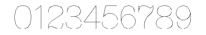 FC MAD Serif Fill Light Font OTHER CHARS