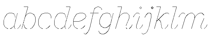 FC MAD Serif Light Italic FONT