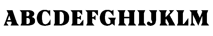 FC Nib Black Font UPPERCASE