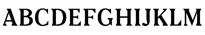 FC Nib Bold Font UPPERCASE
