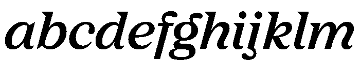 FC Nib Bold Italic FONT