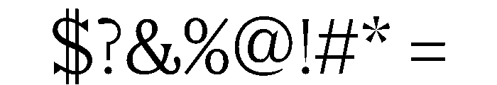 FC Nib Font OTHER CHARS