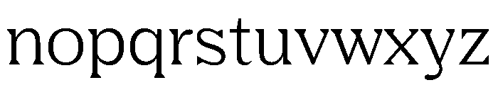 FC Nib Font LOWERCASE