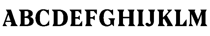 FC Nib ExtraBold Font UPPERCASE