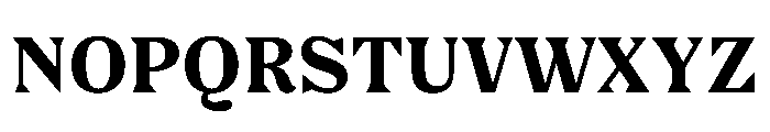 FC Nib ExtraBold Font UPPERCASE