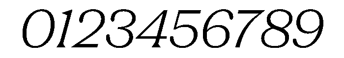 FC Nib Italic Font OTHER CHARS