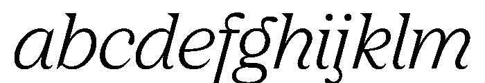 FC Nib Italic FONT