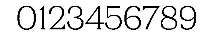 FC Nib Light Font OTHER CHARS