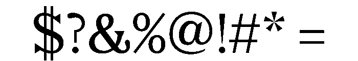 FC Nib SemiBold Font OTHER CHARS
