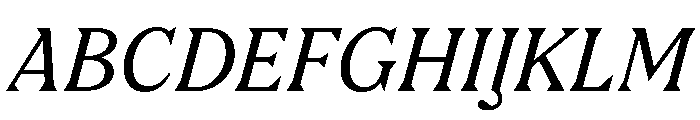 FC Nib SemiBold Italic Font UPPERCASE