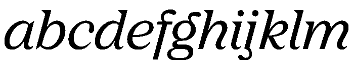 FC Nib SemiBold Italic FONT