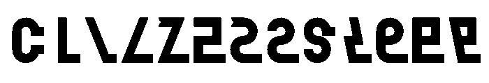 FC PDU Pattern Regular Font LOWERCASE