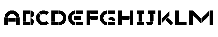 FC Pep Shapes Black Font UPPERCASE