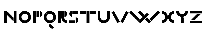 FC Pep Shapes Black Font UPPERCASE