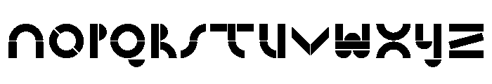 FC Pep Shapes Black Font LOWERCASE