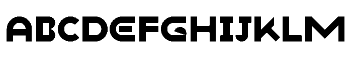 FC Pep Solid Black Font UPPERCASE