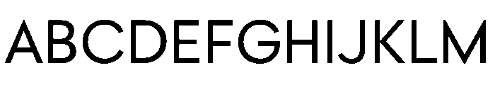 West Regular Web Font UPPERCASE