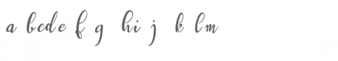 Westyler Font LOWERCASE
