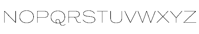 Wedding Gothic Thin Font UPPERCASE
