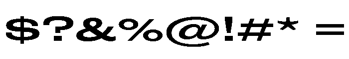 Wedding Gothic Wide Bold Font OTHER CHARS