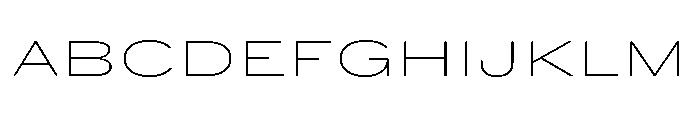 Wedding Gothic Wide Extra Light FONT