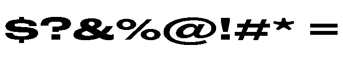 Wedding Gothic Wide Heavy Font OTHER CHARS