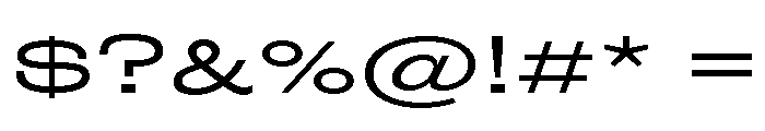 Wedding Gothic Wide Regular Font OTHER CHARS