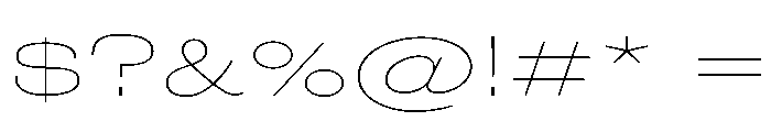 Wedding Gothic Wide Thin Font OTHER CHARS