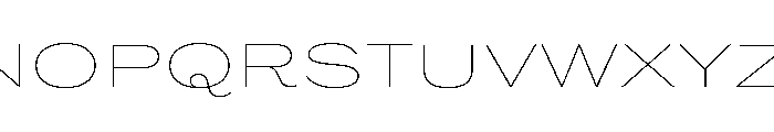Wedding Gothic Wide Thin Font UPPERCASE