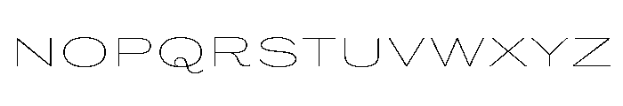 Wedding Gothic Wide Thin Font LOWERCASE