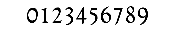 Wedge Regular Font OTHER CHARS