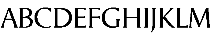 Wedge Regular Font UPPERCASE