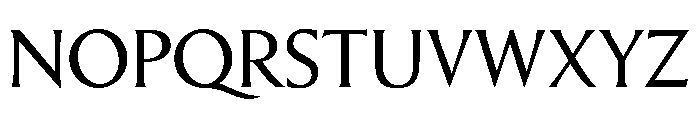 Wedge Regular Font UPPERCASE