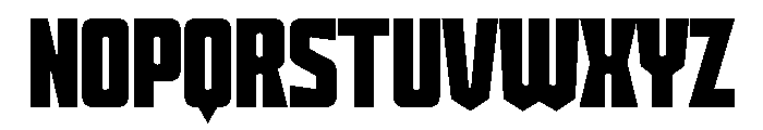 Wells Grotesque Bold Font UPPERCASE