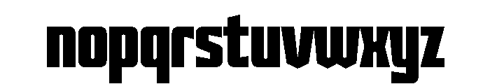 Wells Grotesque Bold Font LOWERCASE