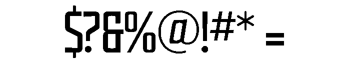 Wells Grotesque Light Font OTHER CHARS