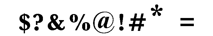 West End Simple Font OTHER CHARS