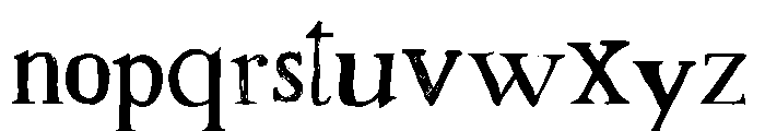 Westsac Regular Font LOWERCASE