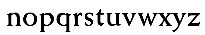 WeissStd-Bold Font LOWERCASE