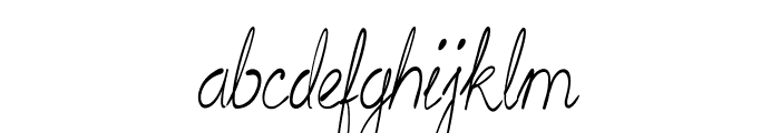 Wellington-CondensedRegular Font LOWERCASE