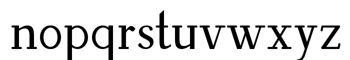 Wentworth-Bold Font LOWERCASE