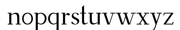 Wentworth Font LOWERCASE