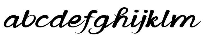 WestphaliaBold Font LOWERCASE