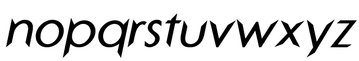 Wexton-BoldItalic Font LOWERCASE