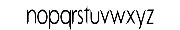 Wexton-CondensedRegular Font LOWERCASE