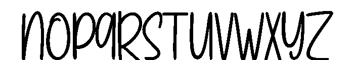 WHISKERWISH Font LOWERCASE