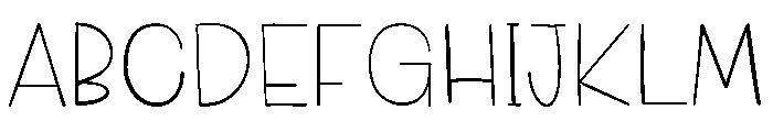 WHISPER NOTE Font UPPERCASE
