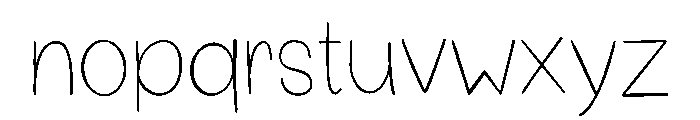 WHISPER NOTE Font LOWERCASE